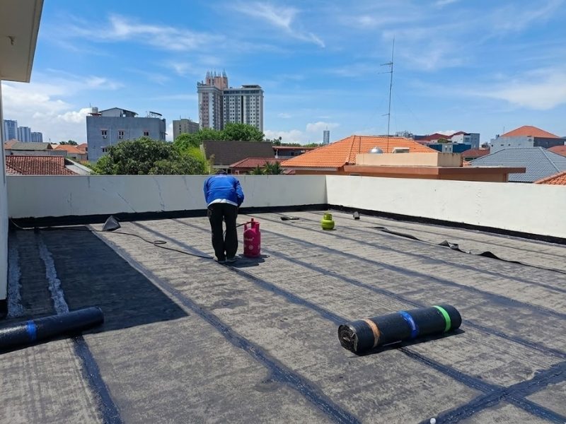Acabados de pintura e impermeabilización en construcción residencial